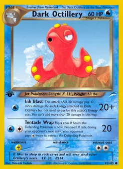 Dark Octillery, Neo Destiny, no. 62