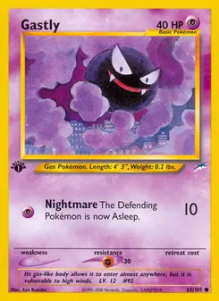 Gastly, Neo Destiny, no. 65