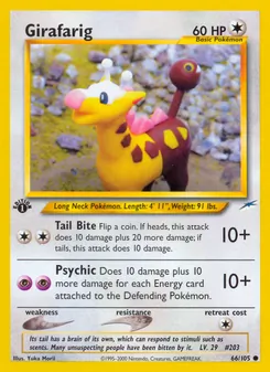 Girafarig, Neo Destiny, no. 66