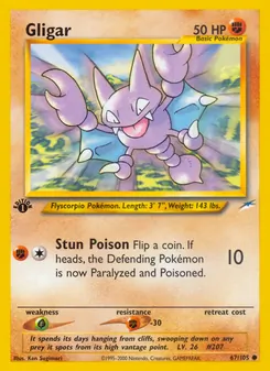 Gligar, Neo Destiny, no. 67