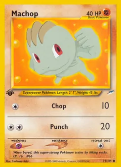 Machop, Neo Destiny, no. 73