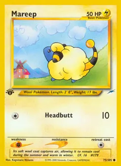 Mareep, Neo Destiny, no. 75
