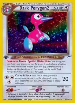 Dark Porygon2, Neo Destiny, no. 8