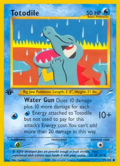 Totodile, Neo Destiny, no. 85