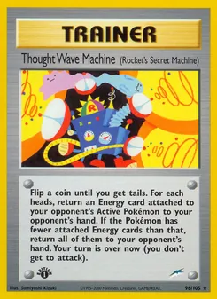 Thought Wave Machine (Rocket's Secret Machine), Neo Destiny, no. 96