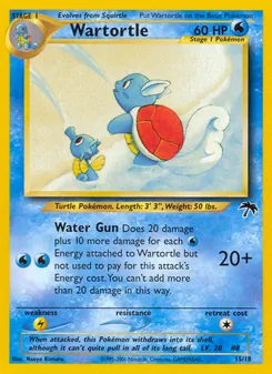 Wartortle, Southern Islands, n° 15