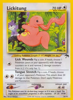 Lickitung, Southern Islands, n° 16