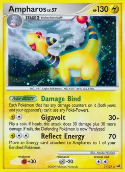 Ampharos, Platinum, no. 1