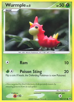 Wurmple, Platinum, no. 103