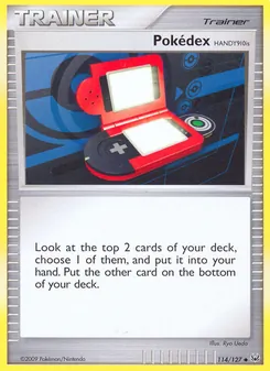Pokédex HANDY910is, Platinum, no. 114