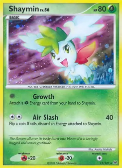 Shaymin, Platinum, no. 15