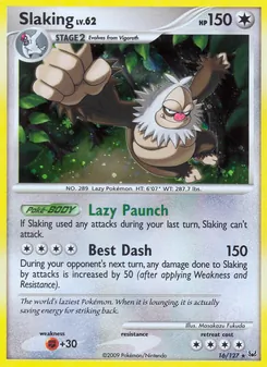 Slaking, Platinum, no. 16