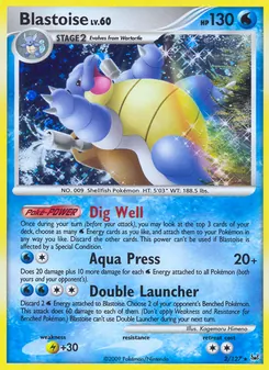 Blastoise, Platinum, no. 2