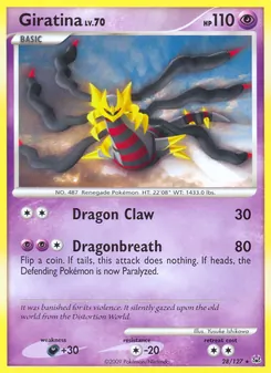 Giratina, Platinum, no. 28