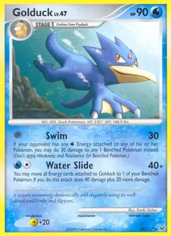 Golduck, Platinum, no. 29