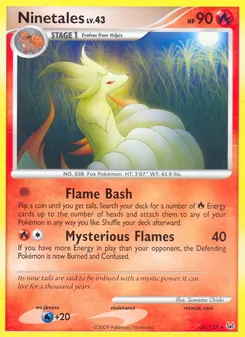 Ninetales, Platinum, no. 36