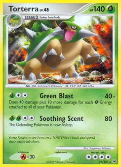 Torterra, Platinum, no. 39