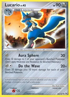 Lucario, Platinum, no. 53