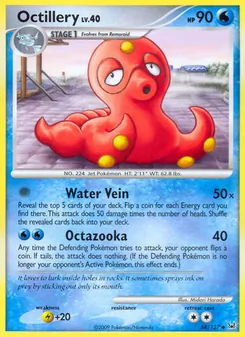 Octillery, Platinum, no. 58