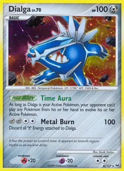Dialga, Platinum, no. 6