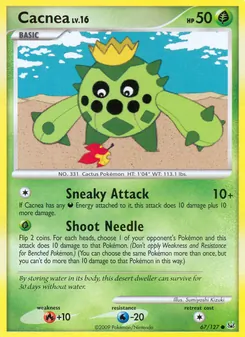 Cacnea, Platinum, no. 67