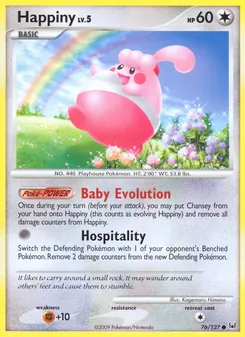 Happiny, Platinum, no. 76