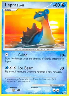 Lapras, Platinum, no. 79