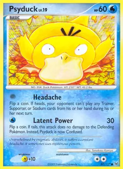 Psyduck, Platinum, no. 87