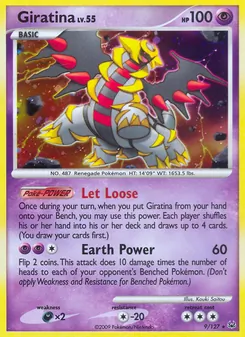 Giratina, Platinum, no. 9