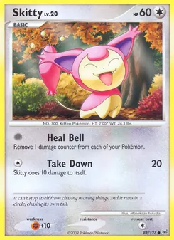 Skitty, Platinum, no. 93