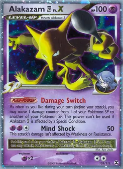 Alakazam E4 LV.X, Rising Rivals, no. 103