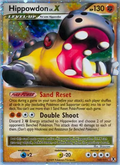 Hippowdon LV.X, Rising Rivals, no. 107