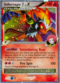 Infernape E4 LV.X, Rising Rivals, no. 108