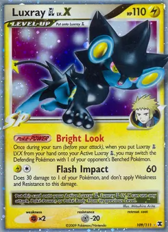 Luxray GL LV.X, Rising Rivals, no. 109