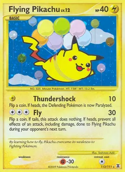 Flying Pikachu, Rising Rivals, no. 113