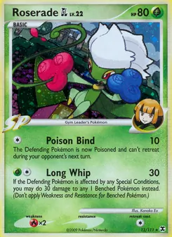 Roserade GL, Rising Rivals, no. 12