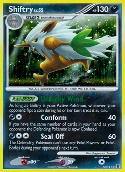 Shiftry, Rising Rivals, no. 13