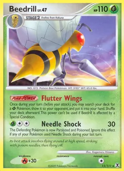 Beedrill, Rising Rivals, no. 15