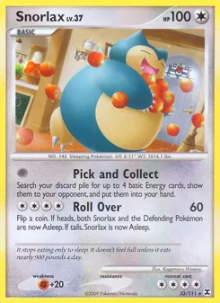 Snorlax, Rising Rivals, no. 33