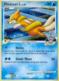 Floatzel GL, Rising Rivals, no. 4