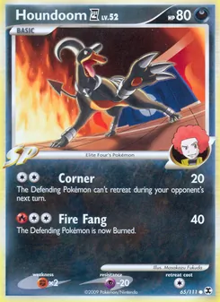 Houndoom E4, Rising Rivals, no. 65