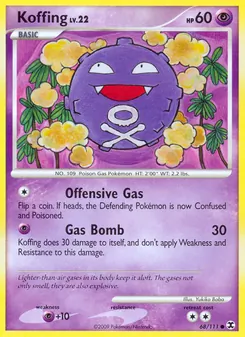 Koffing, Rising Rivals, no. 68