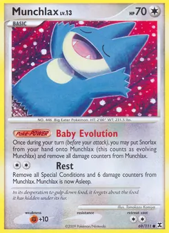Munchlax, Rising Rivals, no. 69