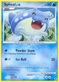 Spheal, Rising Rivals, no. 82