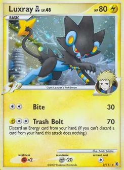 Luxray GL, Rising Rivals, no. 9