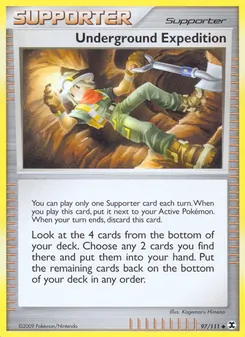 Underground Expedition, Rising Rivals, no. 97
