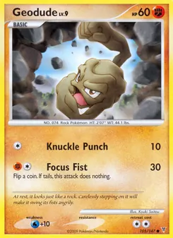 Geodude, Supreme Victors, no. 105