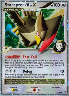 Staraptor FB LV.X, Supreme Victors, no. 147