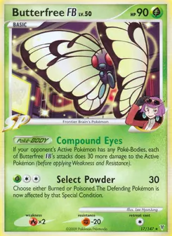Butterfree FB, Supreme Victors, no. 17