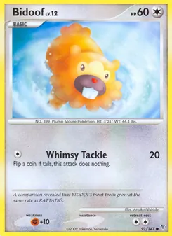 Bidoof, Supreme Victors, no. 91